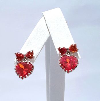 Crystal Heart Drops